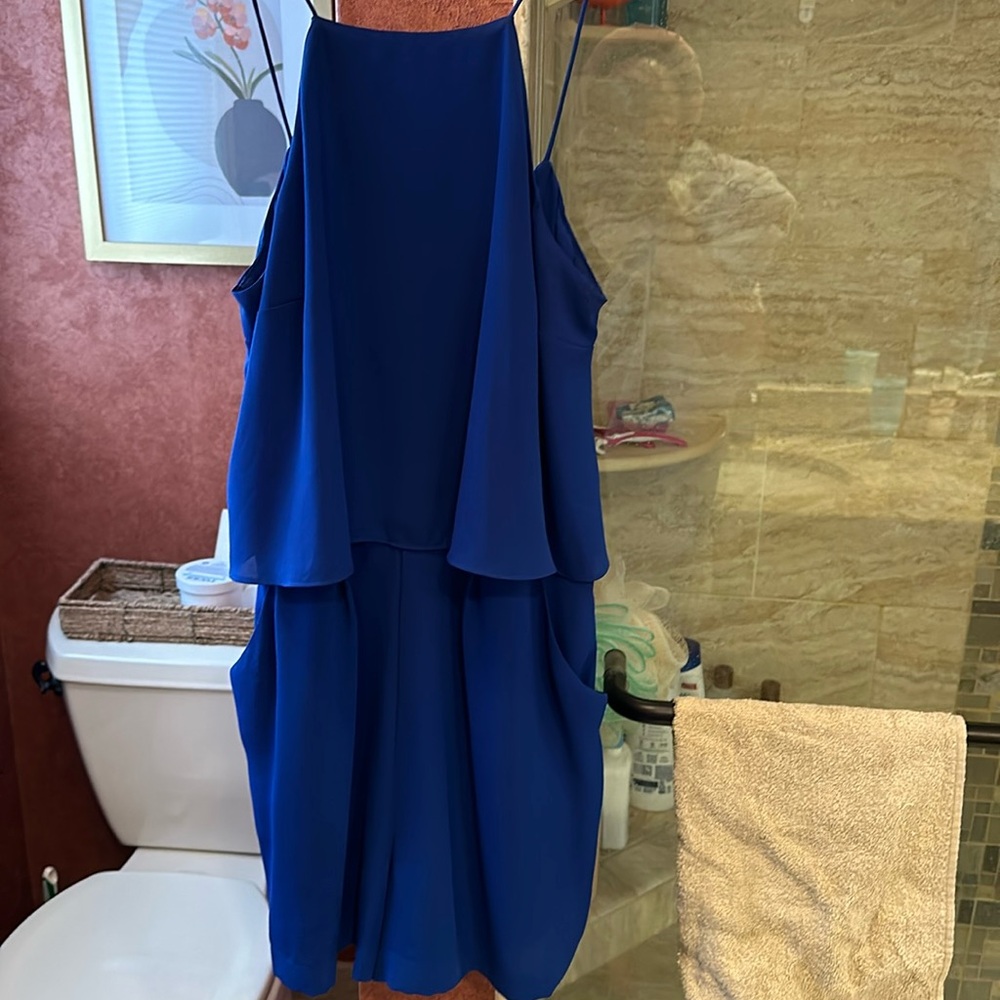 High neck romper
